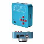 48MP HDMI USB 60FPS Microscope Camera with Adjusting Bracket 130X C-mounting Lens