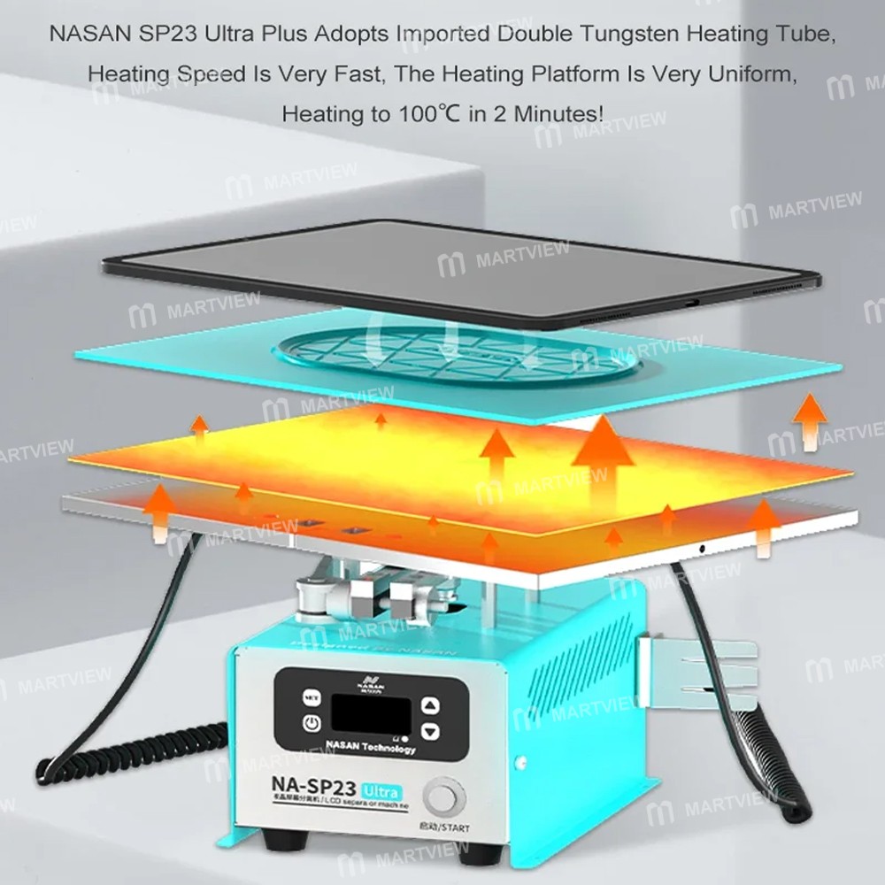 nasan sp23u-plus-lcd-screen-separator-machine-kit-build-in-vacuum-pump-7