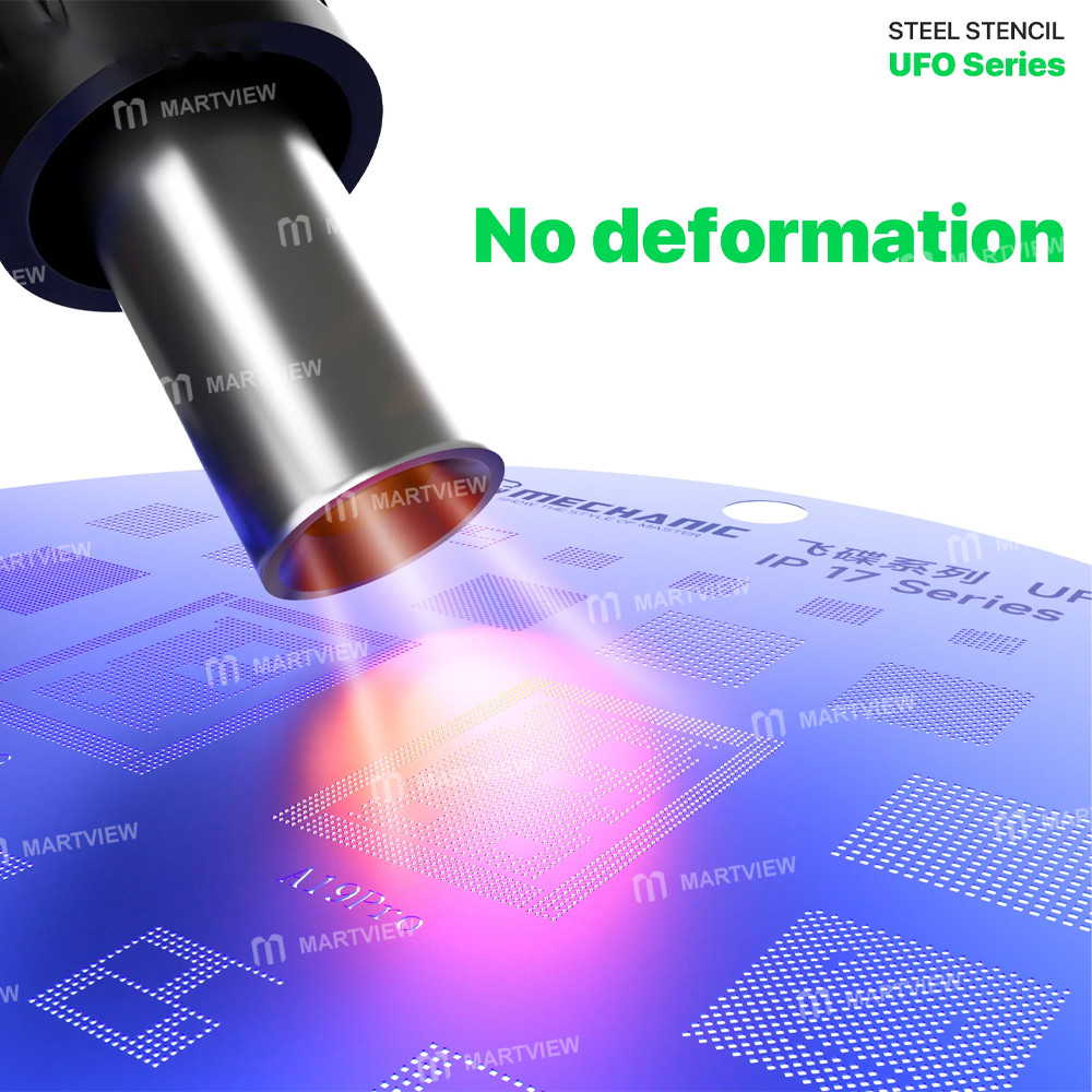 mechanic ufo-9-in-1-iphone-comprehensive-blue-bga-reballing-stencil-set-for-iphone-8-to-17pro-max-5