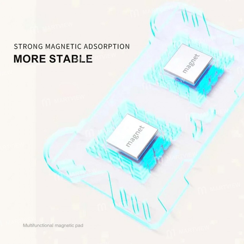 mijing m22-multi-function-magnetic-planting-tin-insulation-silicone-pad-4