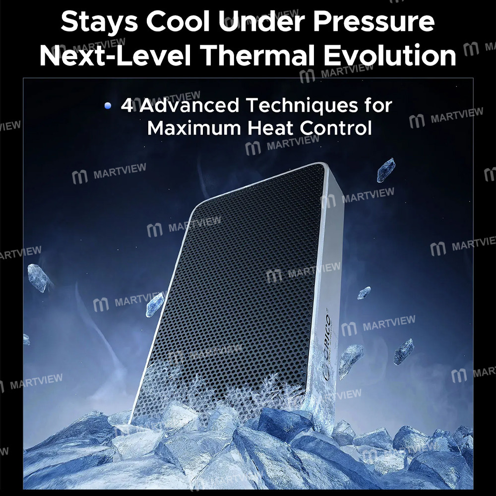 orico x50pro-aluminum-alloy-thunderbolt-5-80gbps-m2-nvme-ssd-enclosure-supports-expansion-up-to-8tb-