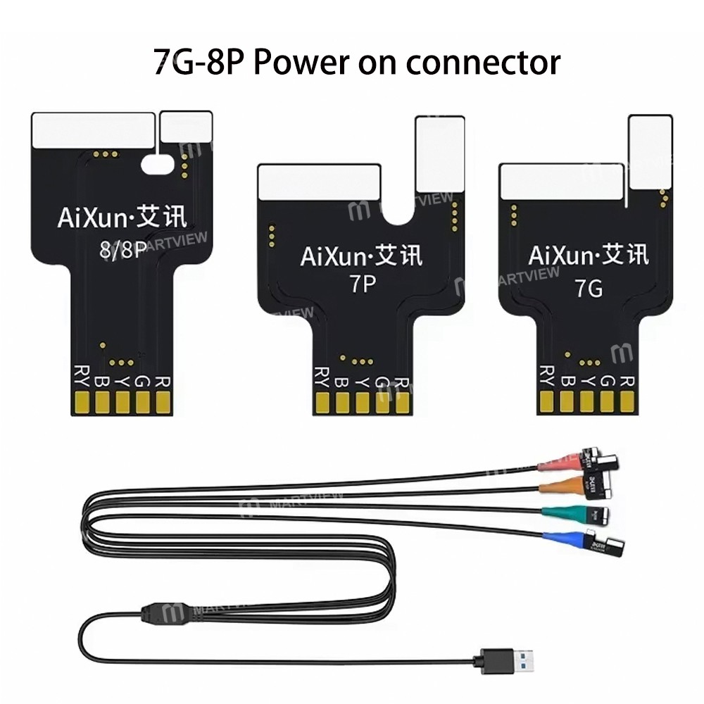 aixun p2408s-p3208-special-power-on-cable-set-for-iphone-7g-to-16pro-max-2
