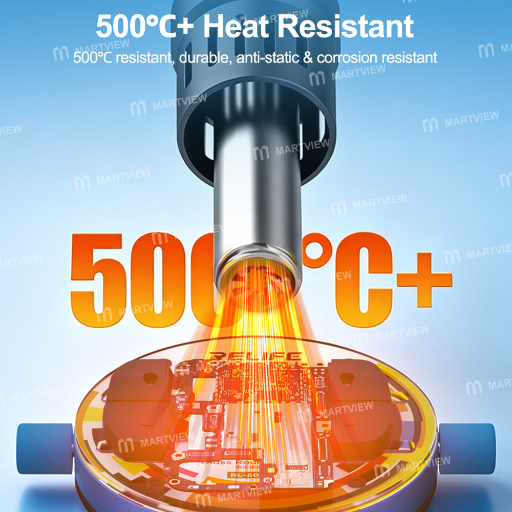 relife rl-601q-v20-heat-insulating-ring-shaped-tempered-glass-motherboard-repair-fixture-9