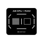 Martview RB-02 7in1 CPU Reballing Stencil Full Set for iPhone A8 A9 A10 A11 A12 A13 A14 - Malaysia