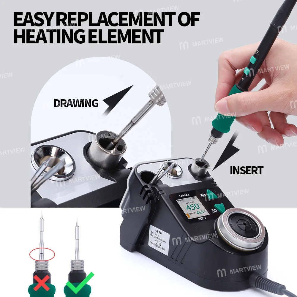 yihua 982-v-c210-c245-c115-compact-all-in-one-precision-digital-display-soldering-station-9