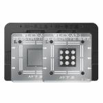 WL A6 A7 A8 A9 A10 A11 A12 CPU NAND Baseband Reballing Stencil Net Platform Positioning Plate Magnet