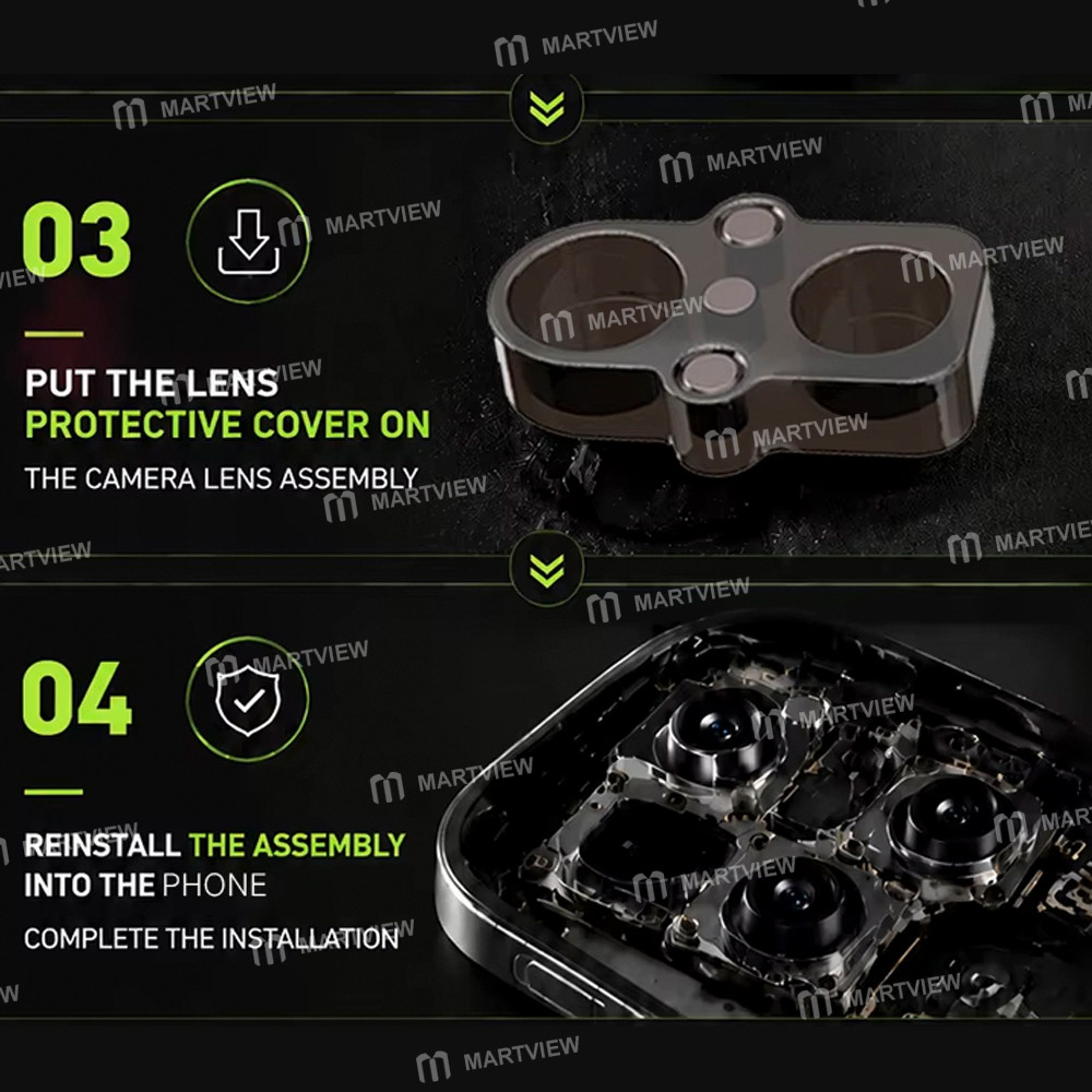 luowei lw-125-anti-scratch-dust-proof-back-camera-lenses-protective-cover-set-for-iphone-x-17pm-10