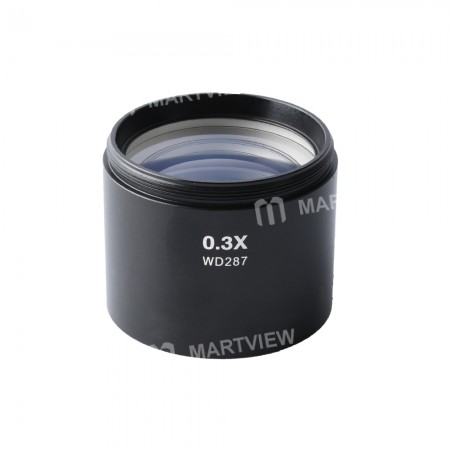 0.3X 48mm Stereo Microscope Barlow Adapter Lens