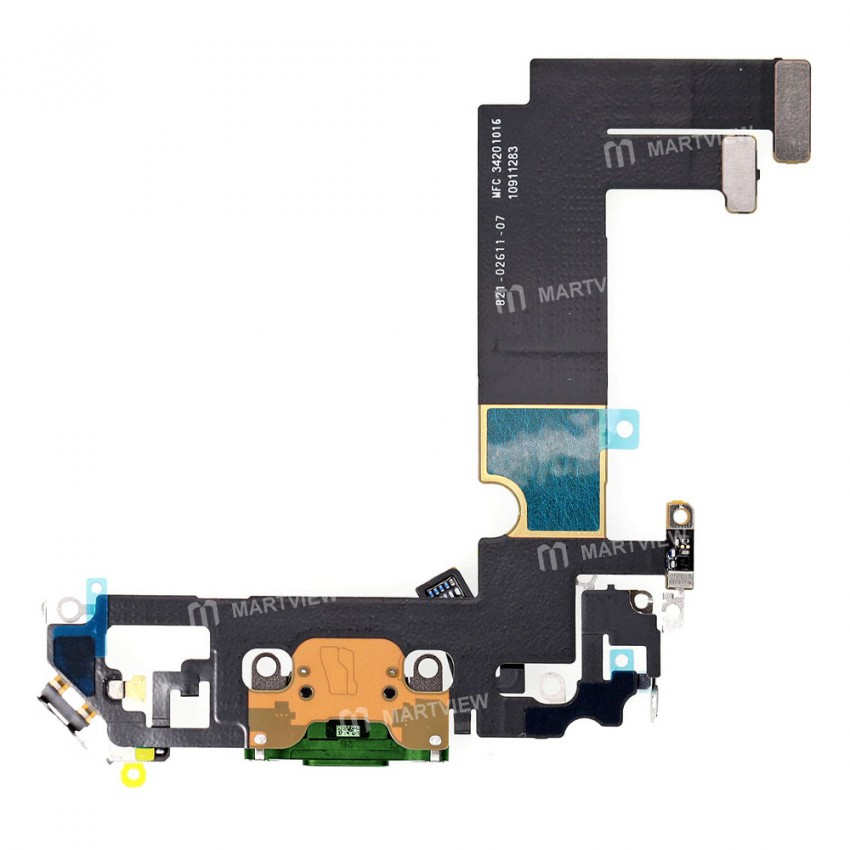 Replacement usb charging flex cable for iPhone 12 mini green