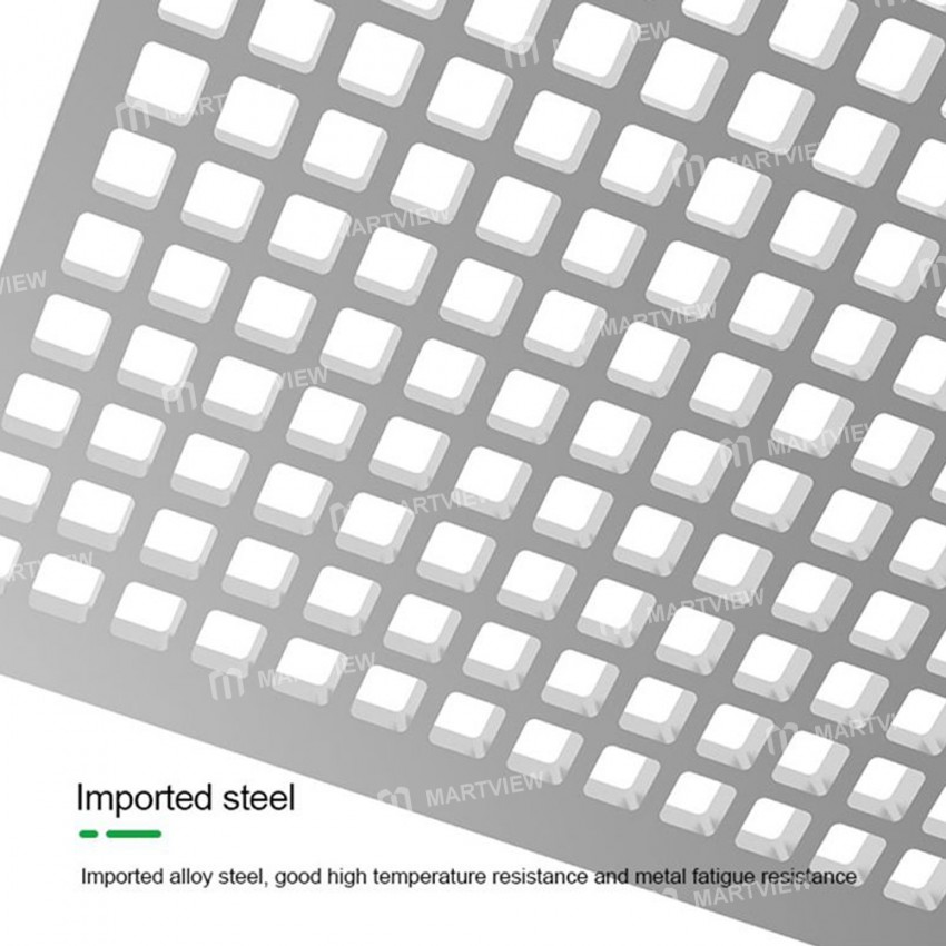 Relife RL-044 V4.0 A15 IC 0.12mm BGA Reballing Solder Stencil Plant Tin Net for iPhone 13 Series