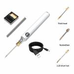Portable Adjustable Temperature U5V8W USB Soldering Iron with Soldering Stand Holder