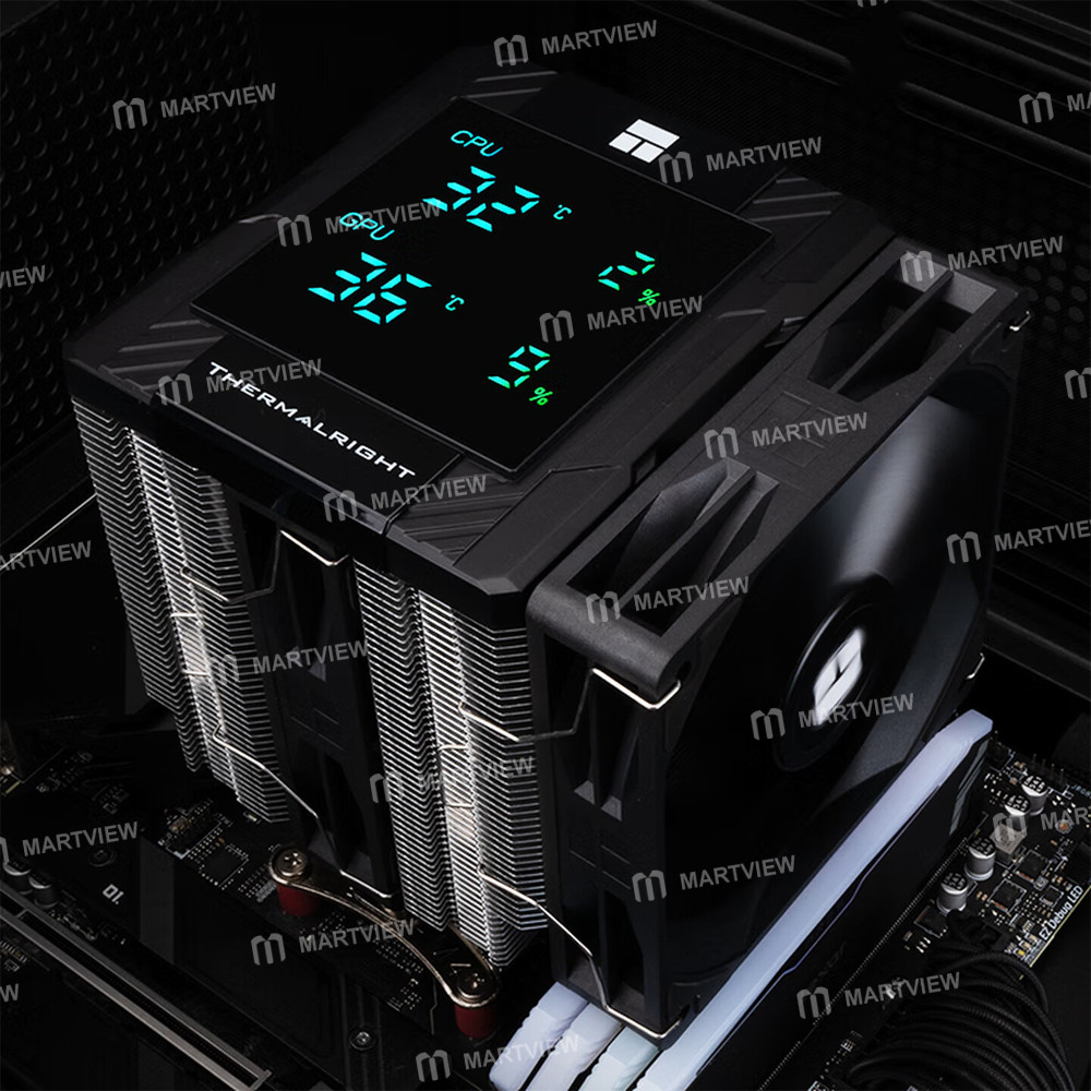 thermalright peerless-assassin-12-digital-black-digital-display-6-heatpipe-cpu-air-radiator-9