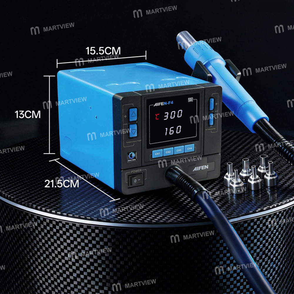 aifen f4-1000w-professional-digital-adjustable-temperature-hot-air-gun-desoldering-rework-station-13