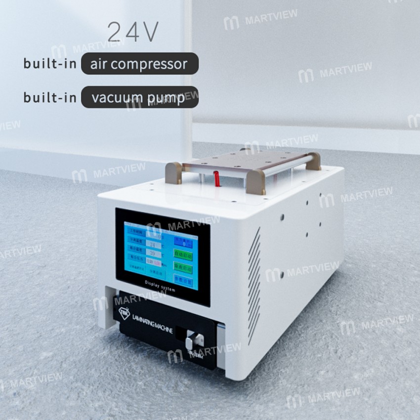 TBK-208M 3-in-1 Smart Fitting Defoamer Separator Built-in Compressor for Below 8.5-inch Screens