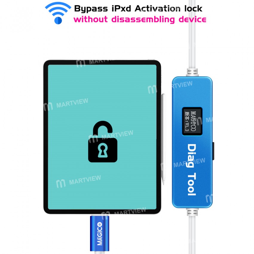 Magico Diag DUF Enter Purple Screen Mode Tool for iPhone iPad - Malaysia