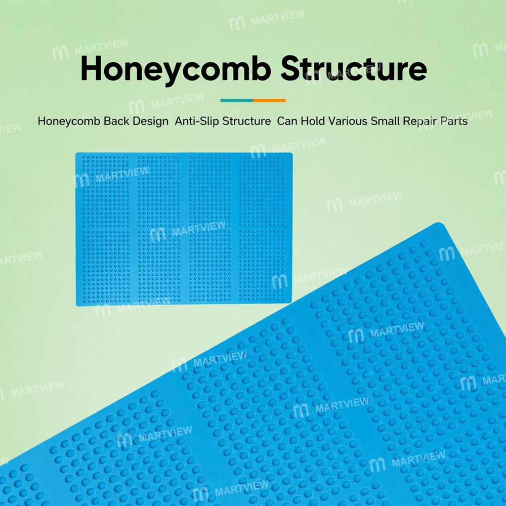 ycs g500-35x50cm-heat-resistant-anti-corrosion-silicone-mat-for-soldering-repair-3