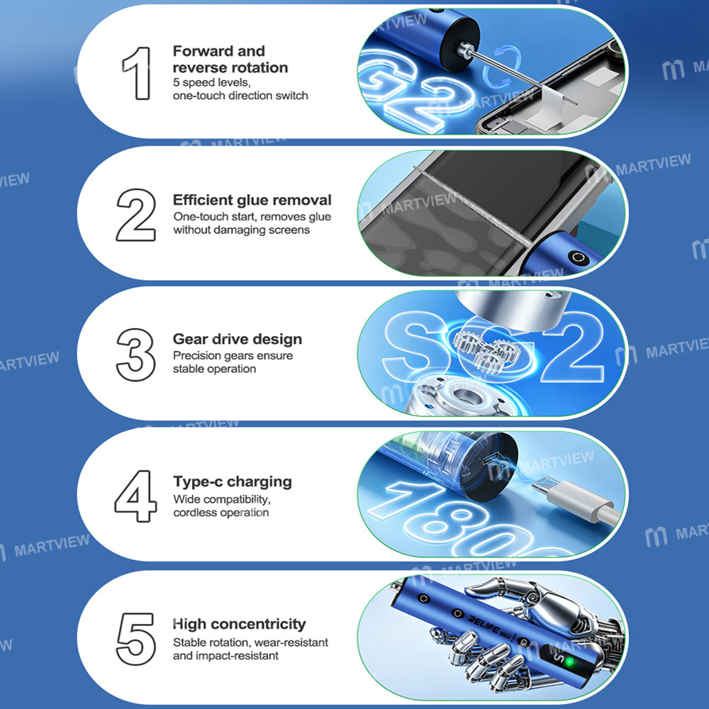 relife sg2-five-speed-forward-reverse-rotation-gear-lcd-oca-glue-remover-7