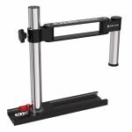mijing mj4010-32mm-360-universal-metal-swing-arm-liftable-fixed-stand-with-slide-rails-1