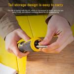 Deli DL260016 16-in-1 Three-Way Adjustable Chrome Vanadium Steel Ratchet Screwdriver