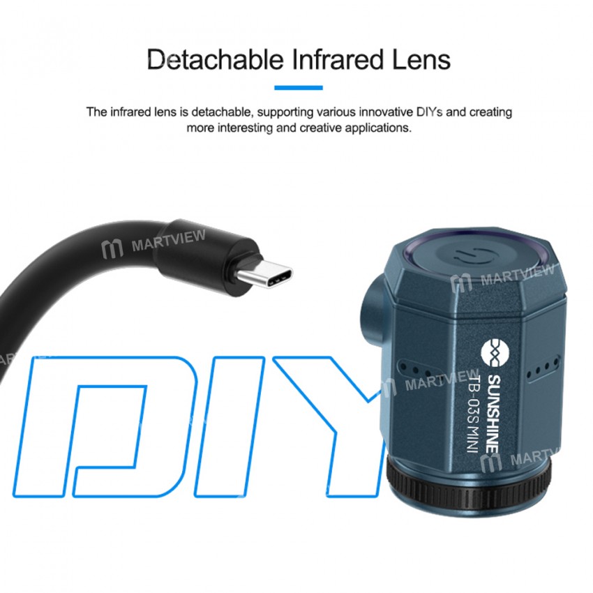 sunshine tb-03s-mini-clamp-type-infrared-thermal-imaging-pcb-rapid-diagnosis-instrument-7