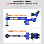 mechanic m6-360-rotation-dual-positioning-microscope-swing-arm-holder-for-most-microscope-6
