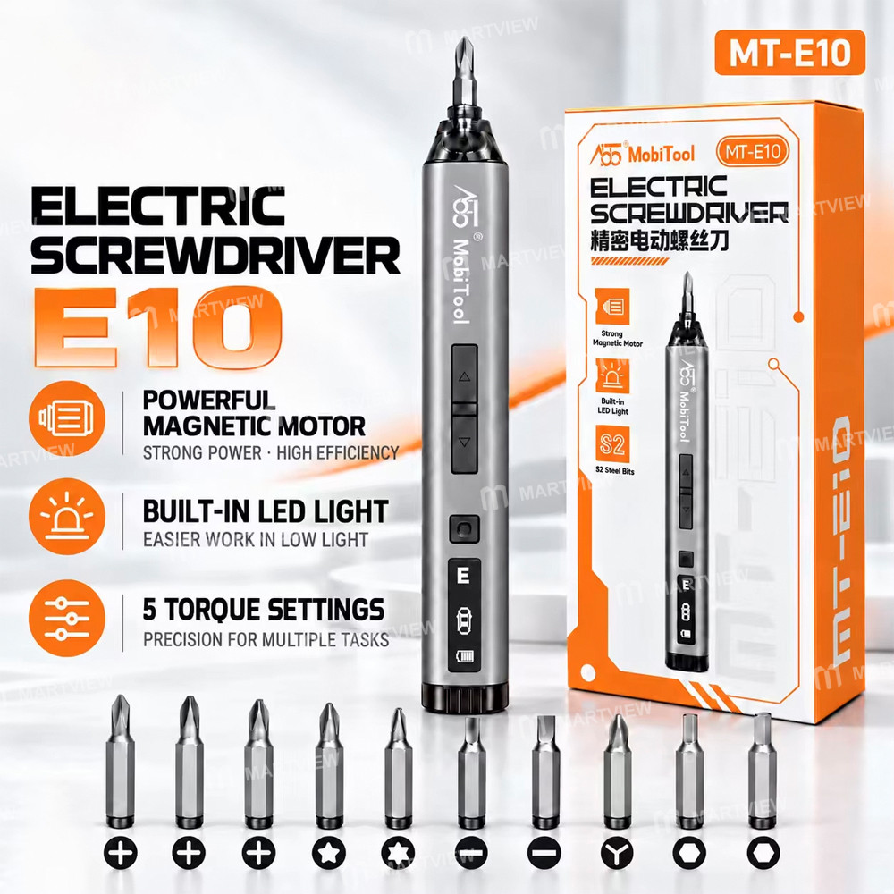 mobitool mt-e10-adjustable-torque-electric-screwdriver-with-10pcs-s2-bits-2