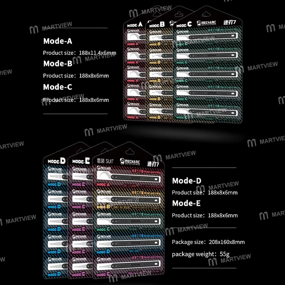 mechanic quick-edge-7-integrated-rework-blade-set-for-motherboard-glue-removal-cutting-prying-14