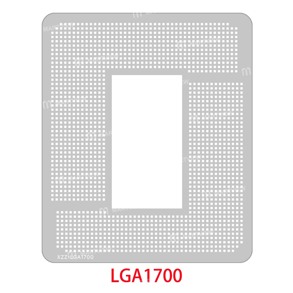 xzz motherboard-cpu-socket-bga-reballing-stencil-for-intel-lga-series-amd-am-series-6