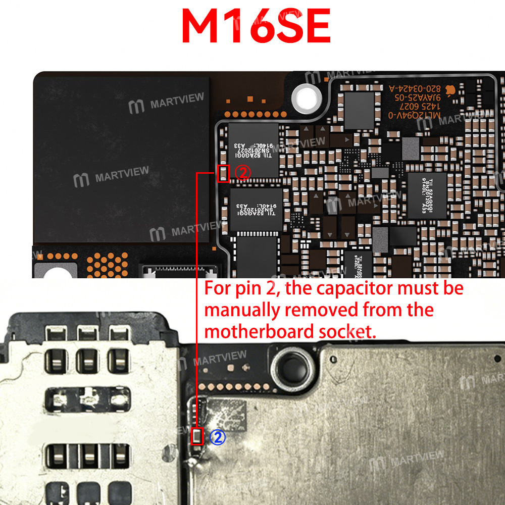 i2c m15se-m16se-snap-on-code-chip-reading-writing-fixture-for-iphone-15-16-10