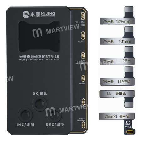 Mijing BTR-20 Battery Repair Instrument for iPhone 11 to 13Pro Max