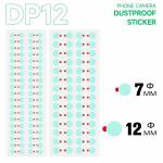 mechanic dp12-7mm-12mm-phone-camera-all-round-green-dust-proof-protective-sticker-4