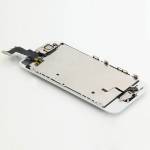 Replacement original iPhone 5s LCD with spareparts home button earphone camera etc white