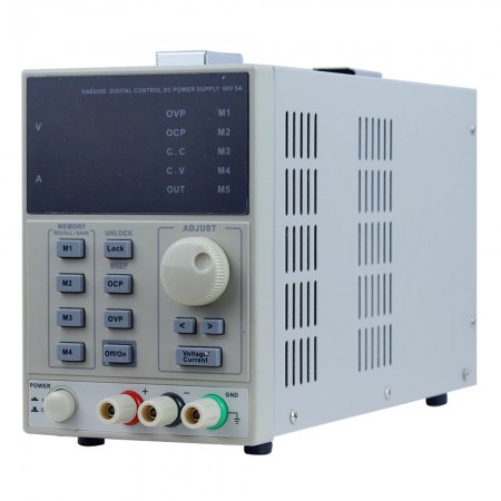 Korad KA6005D 60V / 5A Precision Adjustable Digital Control Regulated DC Linear Power Supply