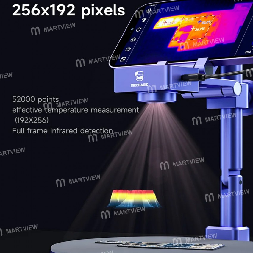 mechanic sti-08-3d-infrared-thermal-camera-repair-diagnosis-instrument-for-motherboard-pcb-repair-8