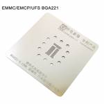 Amaoe 0.15MM EMMC EMCP UFS BGA153 BGA162 BGA169 BGA186 BGA221 BGA254 Reballing Stencil Plant Tin Ste