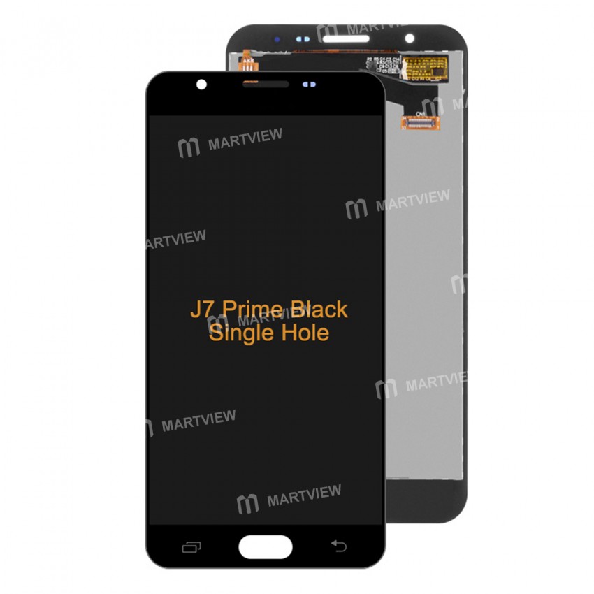 ISP LCD Display Touch Screen Digitizer Assembly Replacement for Samsung J7 Prime 2016 G610F - Black