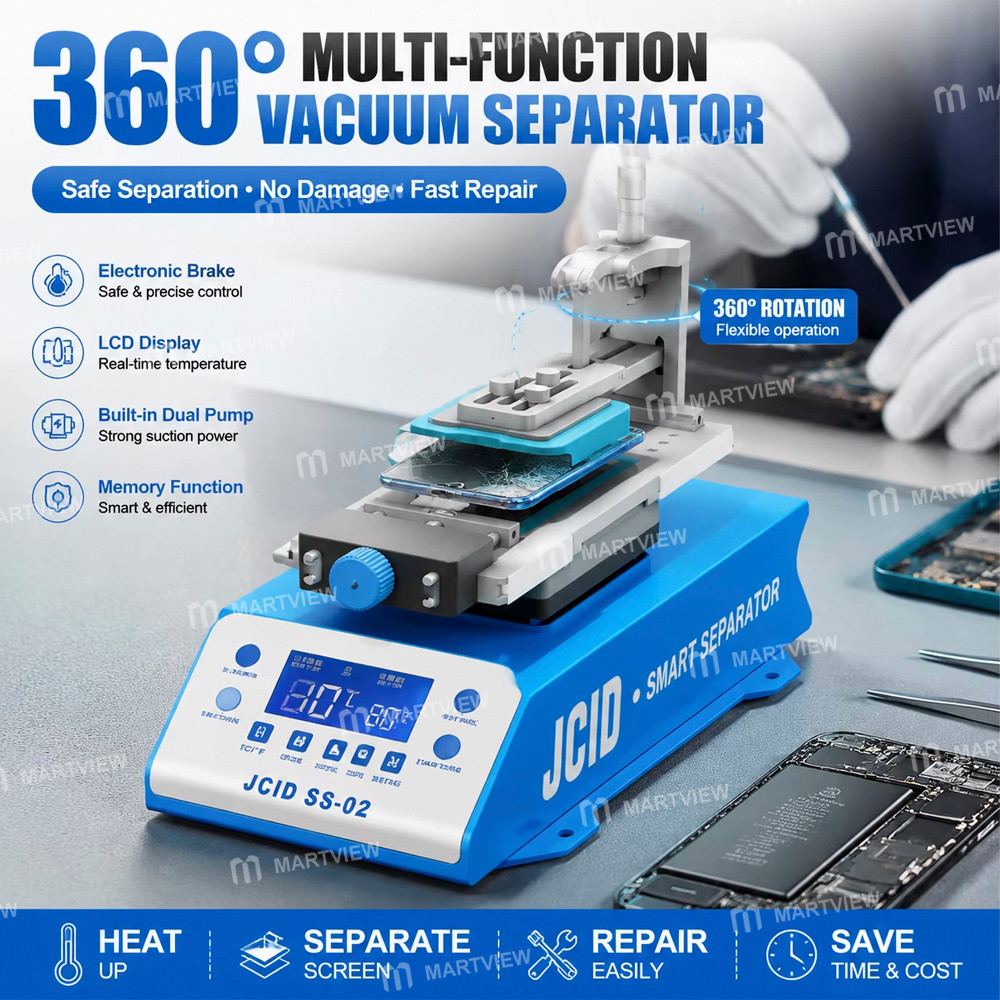 jcid ss-02-360-rotating-multi-functional-mobile-phone-screen-heating-separator-built-in-dual-pumps-2