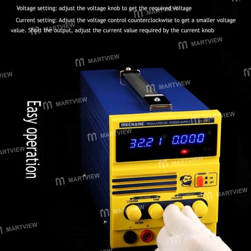 Mechanic DT30P5 30V5A Adjustable Intelligent  Test DC Power Supply with 4-bit Digital Display
