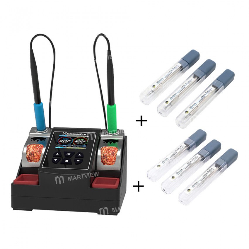 XSoldering Pro Double Handle C210 C245 Lead-free Soldering Station