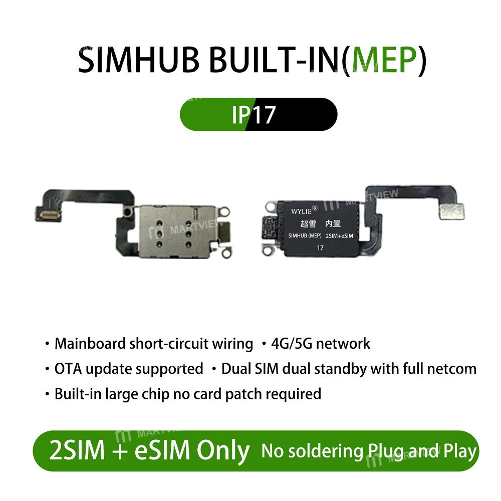 wylie simhub-built-in-mep-integrated-card-slot-finished-product-dual-sim-esim-for-iphone-13-17-10