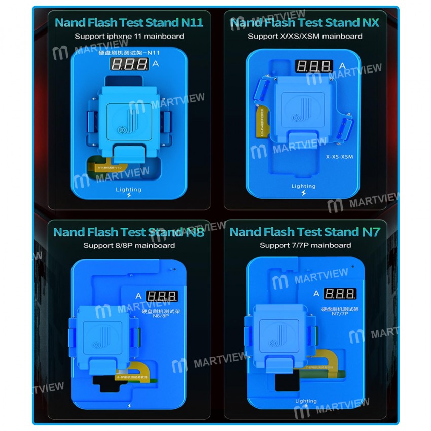 JCID N13 NAND Restoring EEPROM Testing Fixture for iPhone 13 Mini / 13 Pro / 13Pro Max Motherboard