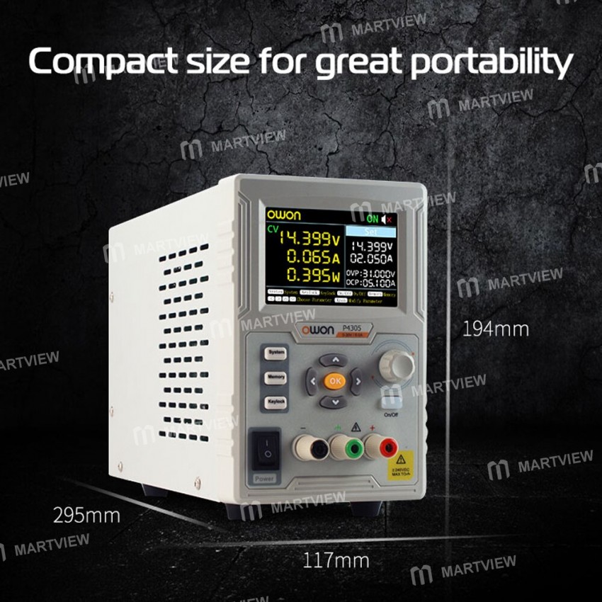 owon p4305-4603-portable-lcd-display-single-channel-linear-programmable-regulated-dc-power-supply-5
