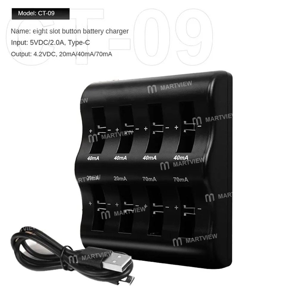 ct 09-8-slot-button-battery-smart-charger-for-rechargeable-button-battery-5