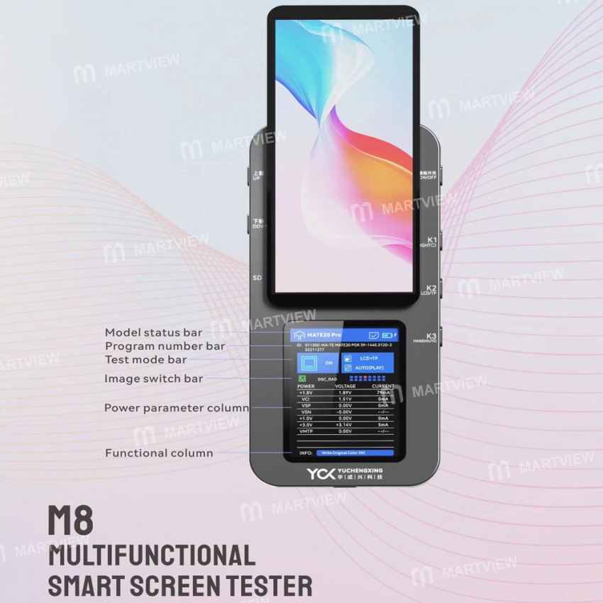 ycx m8-display-touch-multi-function-tester-14