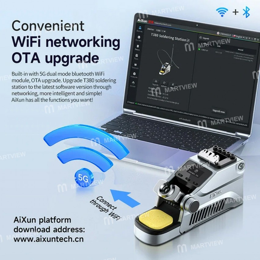 aixun t380-80w-portable-intelligent-soldering-station-for-c210t115-handle-7