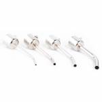 3/5/8/10mm Stainless Steel Curved Heat Gun Nozzles for 850 Hot Air Soldering Rework Station