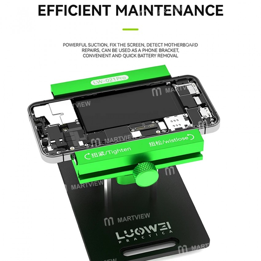 luowei lw-021pro-2-in-1-universal-360-rotating-mobile-phone-back-cover-glass-separation-fixture-7