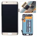 Replacement original LCD for samsung galaxy s6 edge digitizer assembly gold