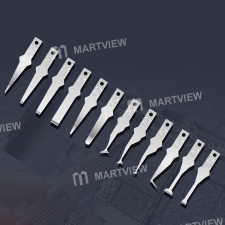 Amaoe D Series Non-slip Hand Grinding Scraping Glue Blades for Mobile Phone Motherboard