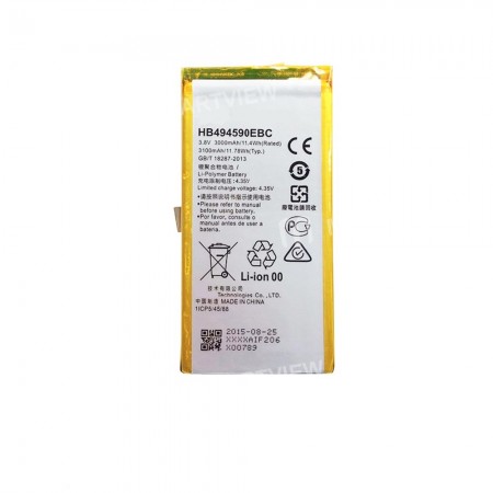 Battery Replacement for Huawei Honor 7 Use (HB494590EBC / 3000mAh) - grade AAA quality